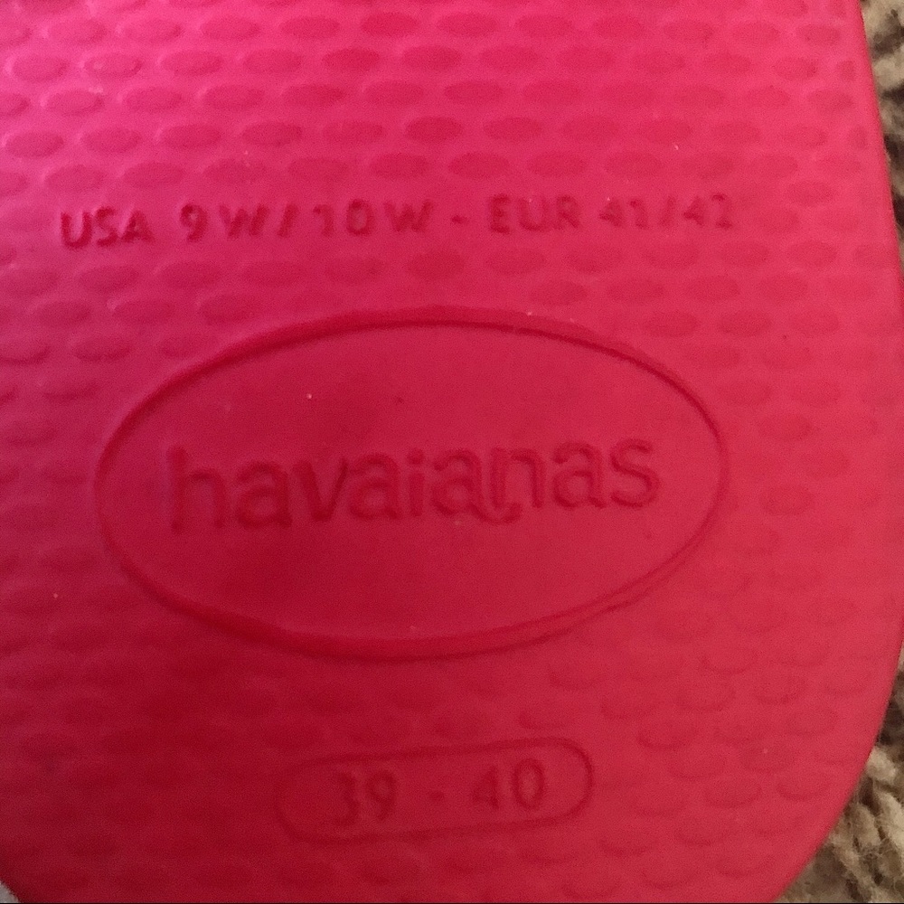 ☘️ 3 for $25 SALE! ☘️ Pink Pearl Havaianas Sandals - Picture 5 of 5